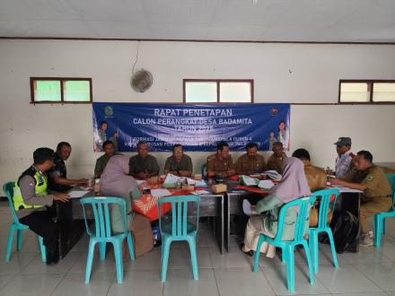 62 PENDAFTAR MEMENUHI SYARAT & DITETAPKAN SEBAGAI CALON PERANGKAT DESA YANG BERHAK MENGIKUTI SELEKSI